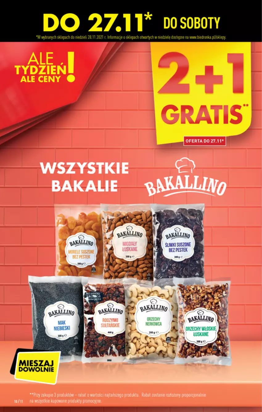 Gazetka promocyjna Biedronka - W tym tygodniu - ważna 25.11 do 01.12.2021 - strona 10 - produkty: Por, Rodzynki