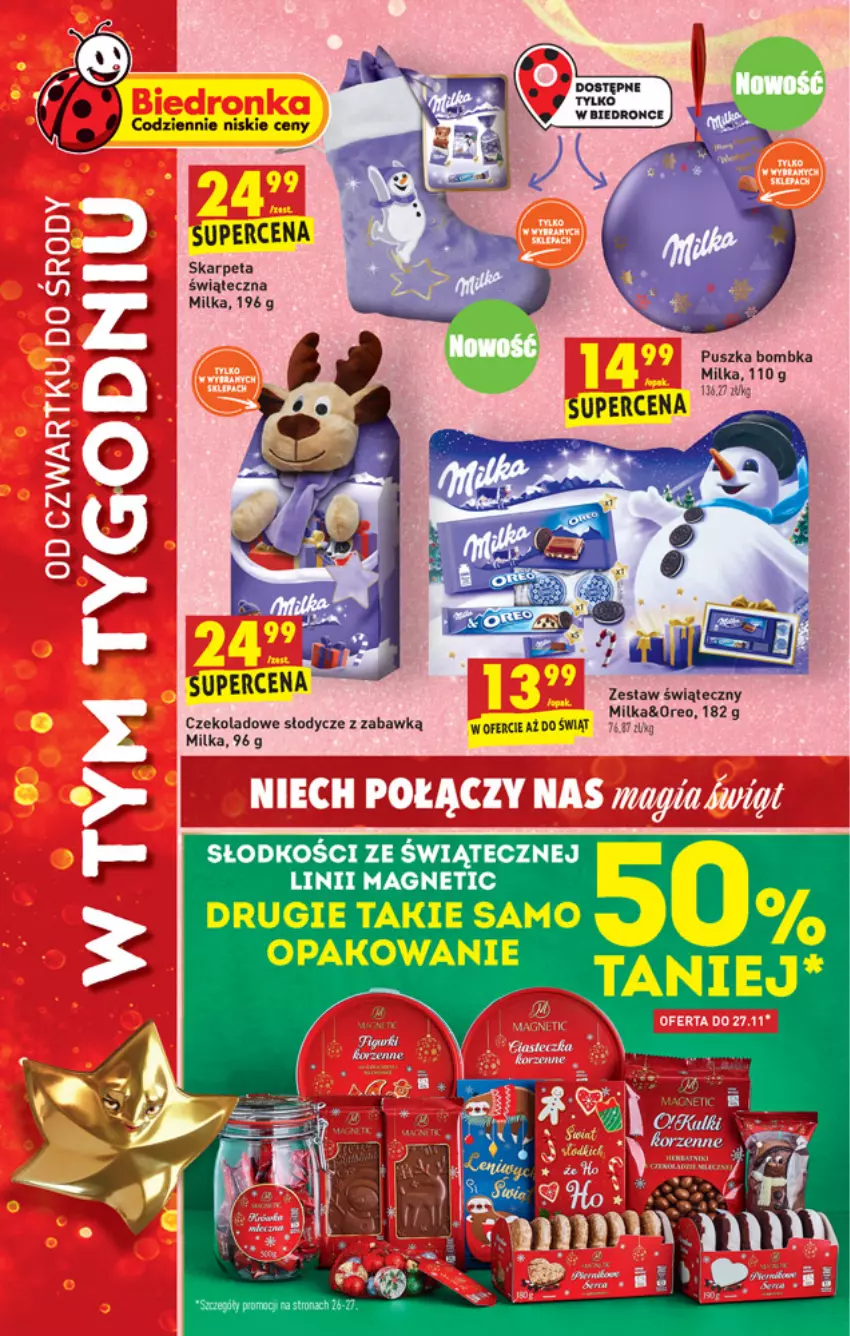 Gazetka promocyjna Biedronka - W tym tygodniu - ważna 25.11 do 01.12.2021 - strona 25 - produkty: Dron, Karp, Milka, Oreo