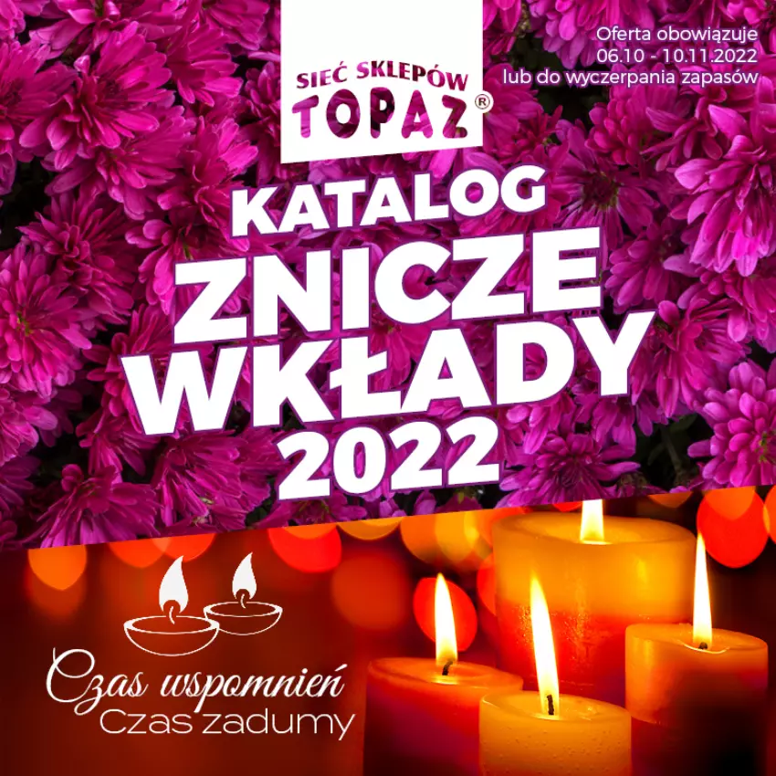 Gazetka promocyjna Topaz - Gazetka - ważna 06.10 do 10.11.2022 - strona 1