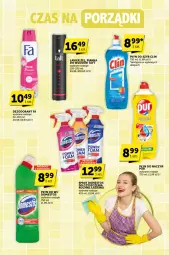 Gazetka promocyjna ABC - Gazetka - ważna od 17.09 do 17.09.2024 - strona 29 - produkty: Domestos, Pur, Dezodorant, Clin, Taft, Pianka do włosów, Płyn do szyb, Lakier, Fa