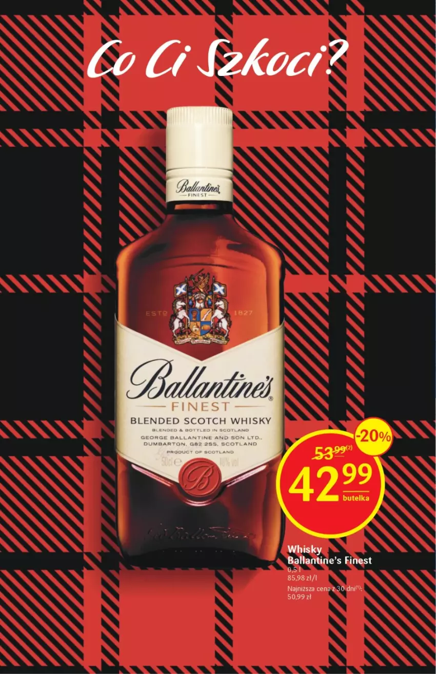 Gazetka promocyjna Delikatesy Centrum - Katalog alkoholowy DC06/07 - ważna 09.02 do 22.02.2023 - strona 18 - produkty: Koc, Whisky