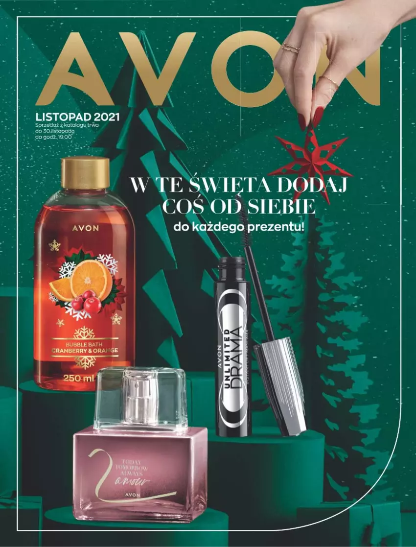 Gazetka promocyjna Avon - Katalog Avon 11/2021 kampania listopad - ważna 01.11 do 30.11.2021 - strona 1