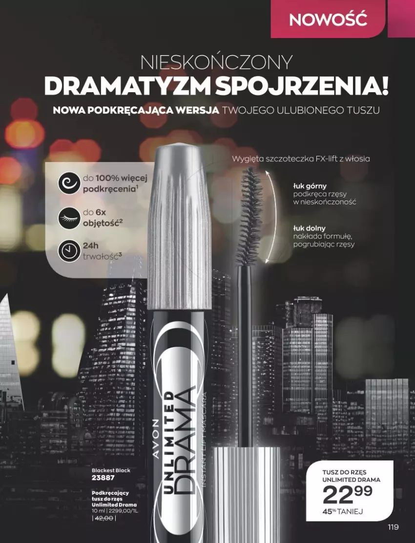 Gazetka promocyjna Avon - Katalog Avon 11/2021 kampania listopad - ważna 01.11 do 30.11.2021 - strona 115 - produkty: Fa, Lack, Rama, Szczoteczka, Tusz