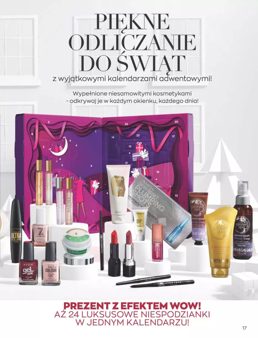 Gazetka promocyjna Avon - Katalog Avon 11/2021 kampania listopad - ważna 01.11 do 30.11.2021 - strona 17 - produkty: Kalendarz