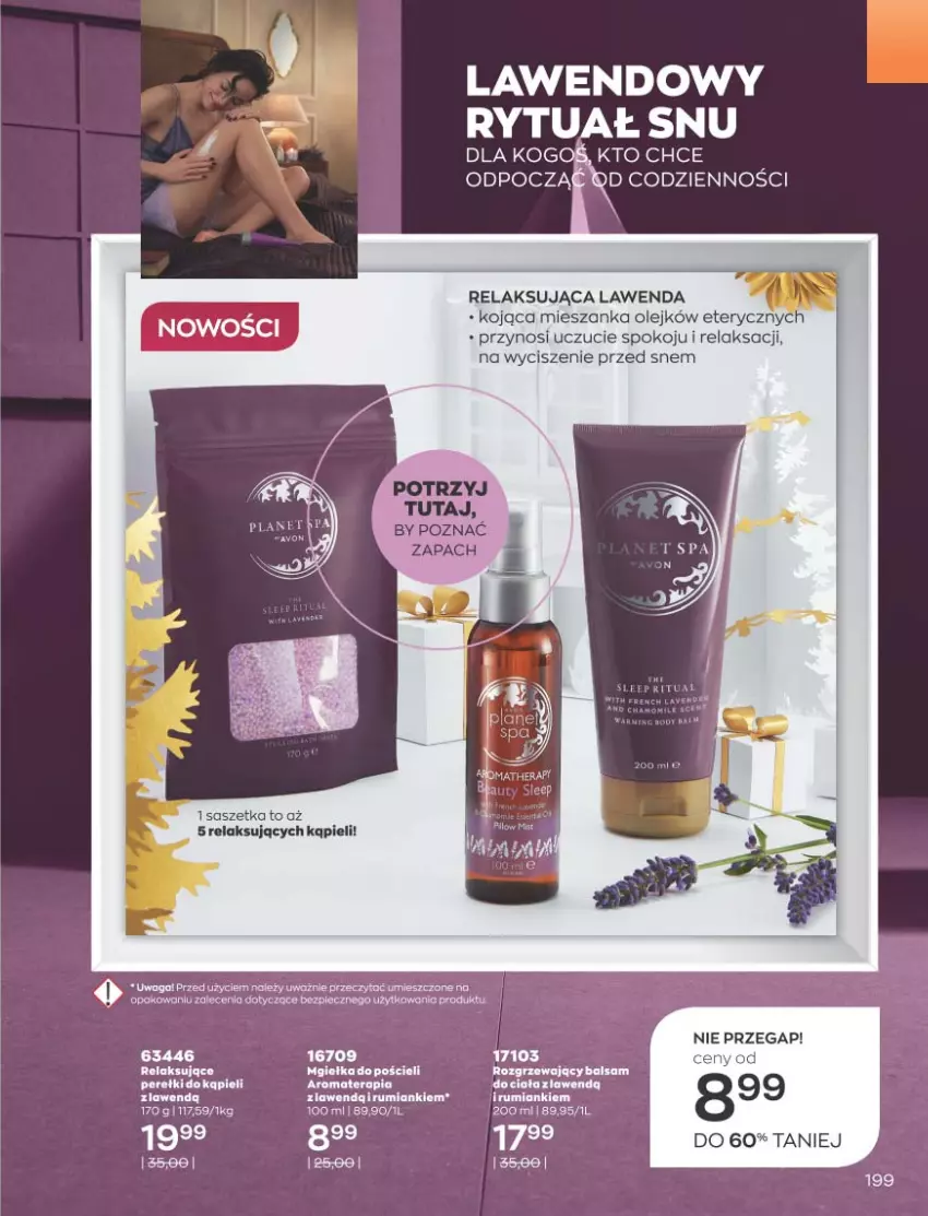 Gazetka promocyjna Avon - Katalog Avon 11/2021 kampania listopad - ważna 01.11 do 30.11.2021 - strona 195 - produkty: Olej, Pościel, Rum, Waga