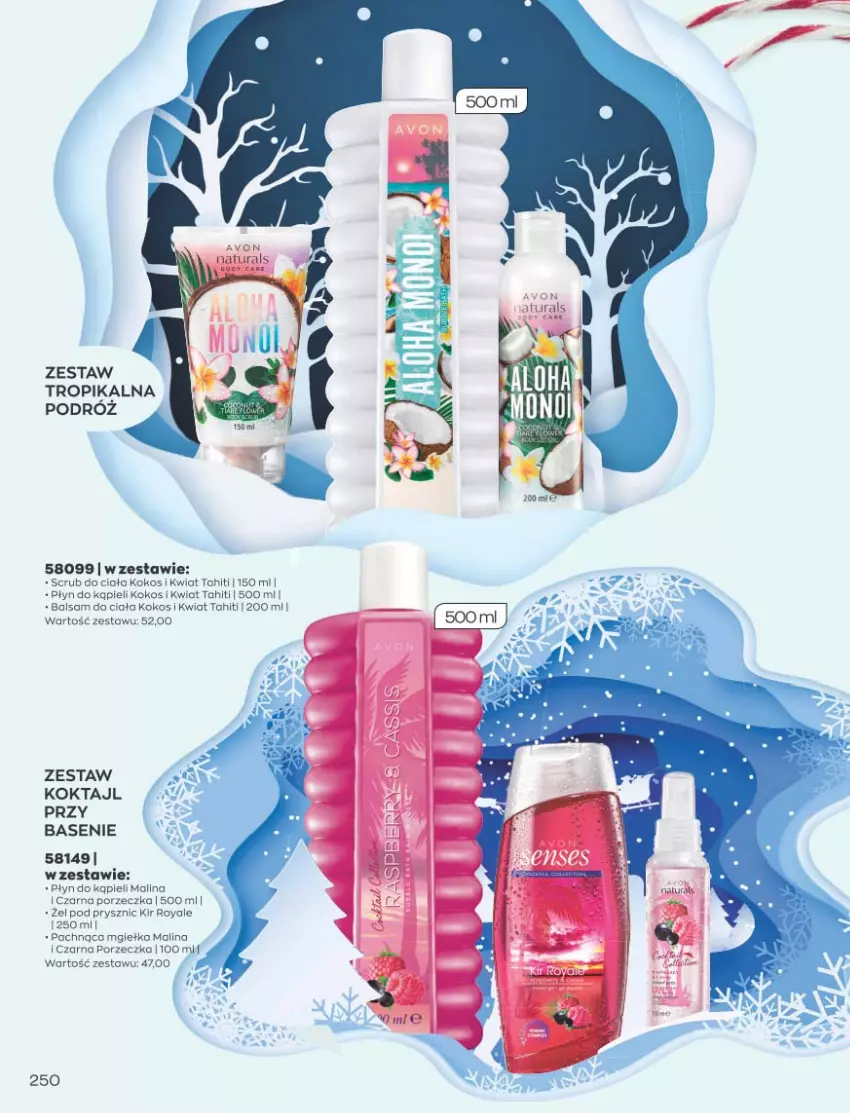 Gazetka promocyjna Avon - Katalog Avon 11/2021 kampania listopad - ważna 01.11 do 30.11.2021 - strona 246 - produkty: Balsam do ciała, Fa, Kokos, Por