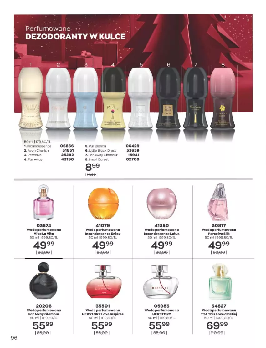 Gazetka promocyjna Avon - Katalog Avon 11/2021 kampania listopad - ważna 01.11 do 30.11.2021 - strona 92 - produkty: Dres, Fa, Perfum, Woda, Woda perfumowana