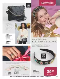 Gazetka promocyjna Avon - Katalog Avon 11/2021 kampania listopad - Gazetka - ważna od 30.11 do 30.11.2021 - strona 177 - produkty: Torebka, Opaska, Zestaw pierścionków, Klej