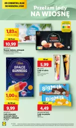 Gazetka promocyjna Lidl - GAZETKA - Gazetka - ważna od 27.04 do 27.04.2025 - strona 40 - produkty: Por, Jogurt, Big Milk, Lody, Tonik, Baton, Kokos