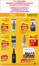 Gazetka promocyjna Lidl - GAZETKA - Gazetka - ważna od 27.04 do 27.04.2025 - strona 49 - produkty: Piwo, Gra, Kasztelan, Harnaś, Kozel, LG