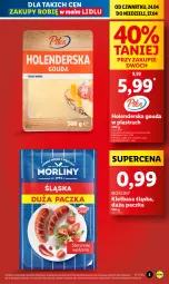 Gazetka promocyjna Lidl - GAZETKA - Gazetka - ważna od 27.04 do 27.04.2025 - strona 5 - produkty: Morliny, Gouda, Kiełbasa, Kiełbasa śląska