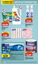 Gazetka promocyjna Lidl - GAZETKA - Gazetka - ważna od 27.04 do 27.04.2025 - strona 58 - produkty: Ser, Cif, Papier, Serwetki, Papier toaletowy, Velvet, Ręcznik, Flora, Ariel