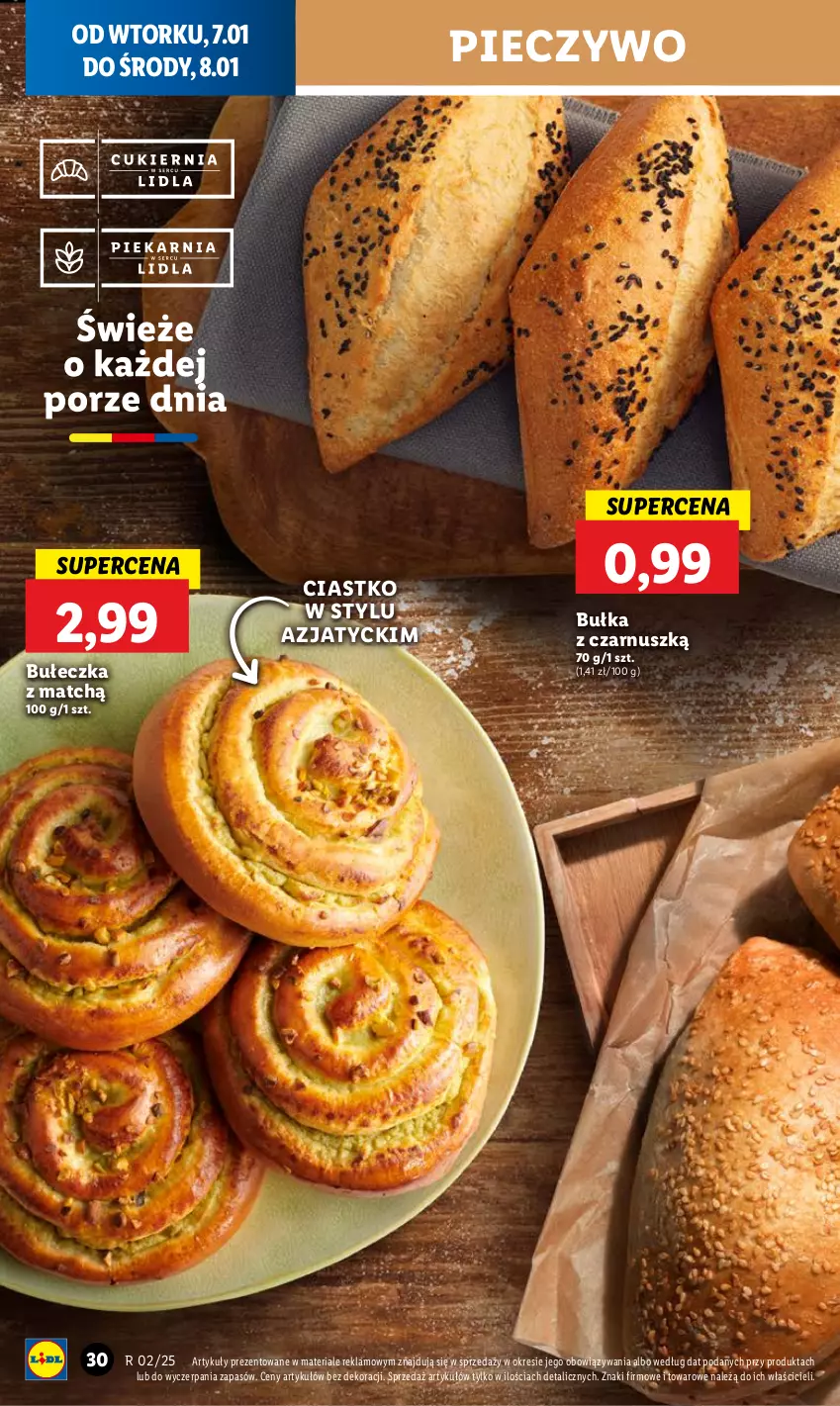 Gazetka promocyjna Lidl - GAZETKA - ważna 07.01 do 08.01.2025 - strona 34 - produkty: Bułka, Piec, Pieczywo