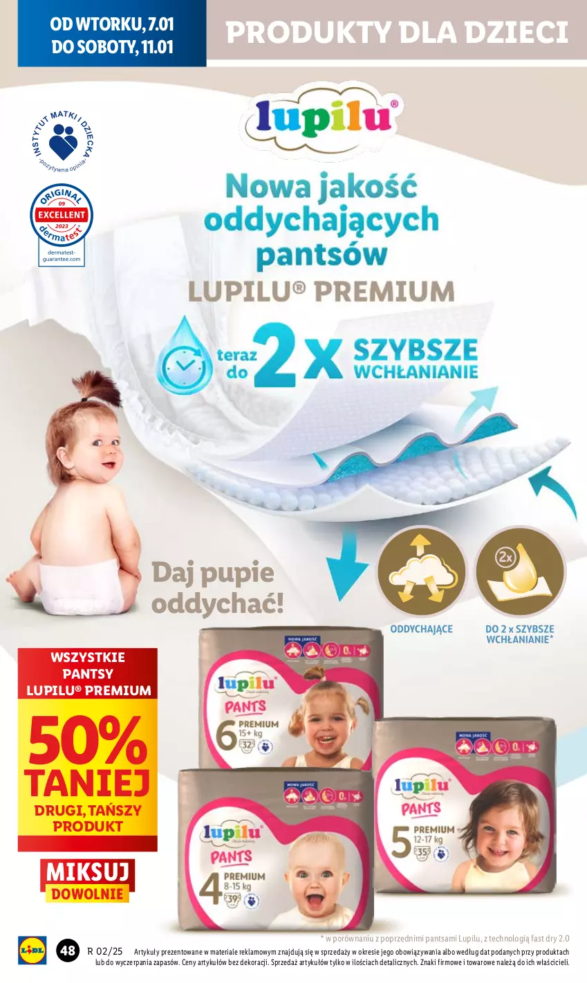 Gazetka promocyjna Lidl - GAZETKA - ważna 07.01 do 08.01.2025 - strona 54 - produkty: Dzieci, Fa, Por