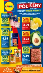 Gazetka promocyjna Lidl - GAZETKA - Gazetka - ważna od 08.01 do 08.01.2025 - strona 1 - produkty: Mięso mielone, Mięso mielone z łopatki wieprzowej, Cytryny, PIKOK, Miód, Mięso