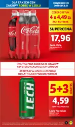 Gazetka promocyjna Lidl - GAZETKA - Gazetka - ważna od 08.01 do 08.01.2025 - strona 13 - produkty: Piwa, Gra, Coca-Cola, Lech Premium