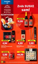 Gazetka promocyjna Lidl - GAZETKA - Gazetka - ważna od 08.01 do 08.01.2025 - strona 20 - produkty: Sos, Pasta wasabi, House of Asia, Sos sojowy, Mata bambusowa, Sushi, Wasa, Imbir