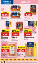 Gazetka promocyjna Lidl - GAZETKA - Gazetka - ważna od 08.01 do 08.01.2025 - strona 38 - produkty: Ser, Pur, Kindziuk, Parówki, Parówki z szynki, Szynka konserwowa, Szynka, PIKOK, Pieprz, Boczek, Kabanos, Kiełbasa