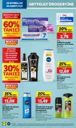 Gazetka promocyjna Lidl - GAZETKA - Gazetka - ważna od 08.01 do 08.01.2025 - strona 56 - produkty: Dezodorant, Schwarzkopf, Szampon, Odżywka, Mydło, Blend-a-Med, Nivea