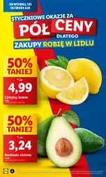 Gazetka promocyjna Lidl - GAZETKA - Gazetka - ważna od 08.01 do 08.01.2025 - strona 8 - produkty: Cytryny