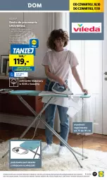 Gazetka promocyjna Lidl - GAZETKA - Gazetka - ważna od 12.10 do 12.10.2024 - strona 21 - produkty: Sok, Deska do prasowania, Wieszak, Vileda, Pokrowiec