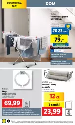 Gazetka promocyjna Lidl - GAZETKA - Gazetka - ważna od 12.10 do 12.10.2024 - strona 22 - produkty: Ivar, Kosz, Vileda, Isana, Suszarka, Waga, Suszarka na pranie