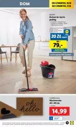 Gazetka promocyjna Lidl - GAZETKA - Gazetka - ważna od 12.10 do 12.10.2024 - strona 23 - produkty: Teleskop, Mop, Ivar, Wycieraczka, Vileda, Wiadro