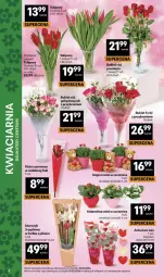 Gazetka promocyjna Delikatesy Centrum - Franczyza DC07 Czwartek - Gazetka - ważna od 18.02 do 18.02.2026 - strona 8 - produkty: Gin, Tulipan, Róża, Kwiaty cięte, Bukiet