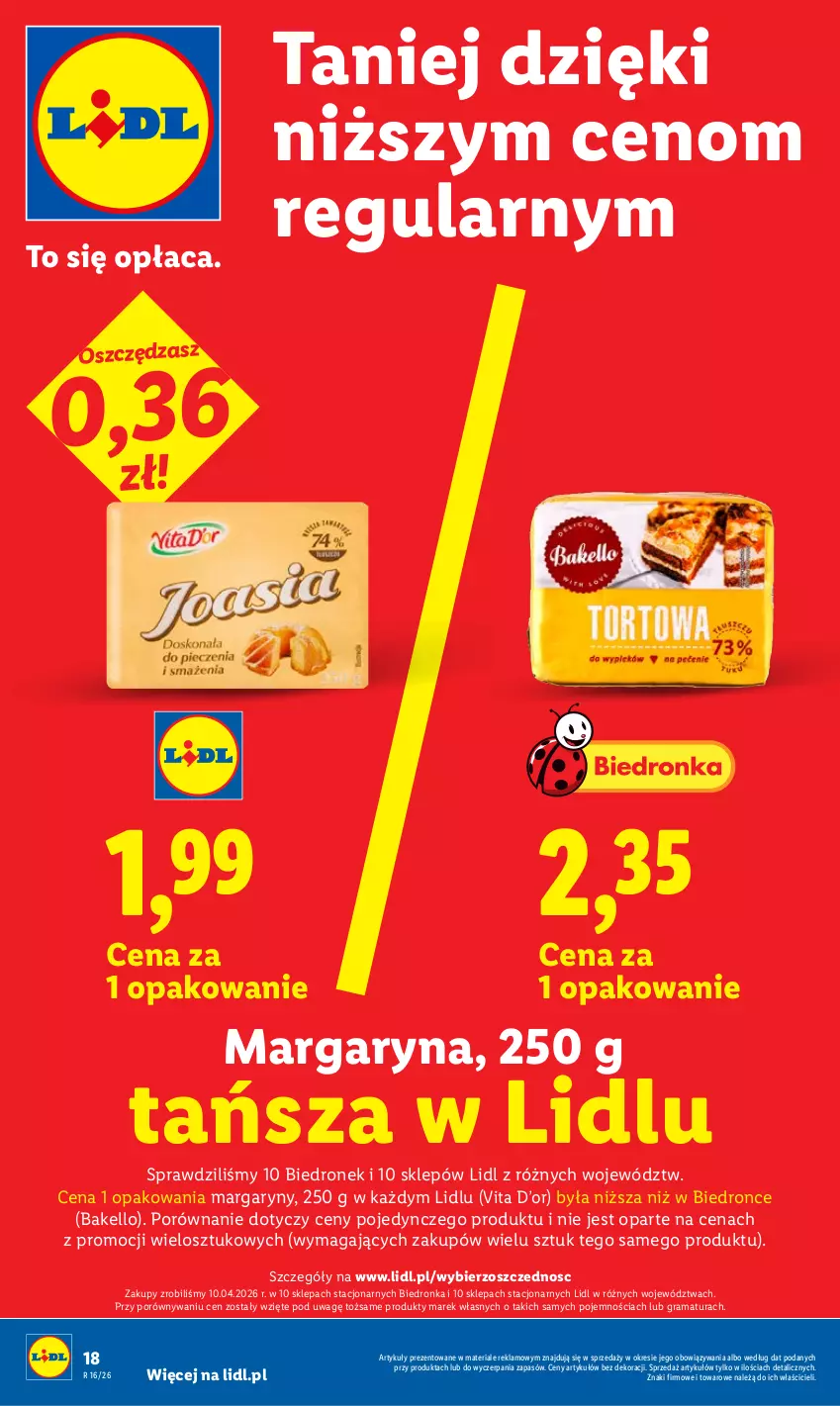 Gazetka promocyjna Lidl - Gazetka ważna od 23.04 do 26.04 - ważna 23.04 do 26.04.2026 - strona 18 - produkty: Dron, Gra, Margaryna, Por, Rama
