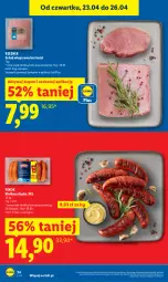 Gazetka promocyjna Lidl - Gazetka ważna od 23.04 do 26.04 - Gazetka - ważna od 26.04 do 26.04.2026 - strona 24 - produkty: PIKOK, Schab wieprzowy, Kiełbasa, Kiełbasa śląska