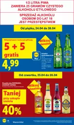 Gazetka promocyjna Lidl - Gazetka ważna od 23.04 do 26.04 - Gazetka - ważna od 26.04 do 26.04.2026 - strona 32 - produkty: Piwa, Gra, Somersby, Heineken, Desperados