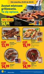 Gazetka promocyjna Lidl - Gazetka ważna od 23.04 do 26.04 - Gazetka - ważna od 26.04 do 26.04.2026 - strona 48 - produkty: Pur, Mus, Jogurt, PIKOK, Grill, Kiełbasa, Kiełbasa śląska