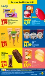 Gazetka promocyjna Lidl - Gazetka ważna od 23.04 do 26.04 - Gazetka - ważna od 26.04 do 26.04.2026 - strona 61 - produkty: Top, Kawa, Lody, Czekolada, Owoce, Mango, Kokos