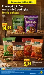 Gazetka promocyjna Lidl - Gazetka ważna od 23.04 do 26.04 - Gazetka - ważna od 26.04 do 26.04.2026 - strona 71 - produkty: Gra, Orzeszki, Orzeszki ziemne, Grafika