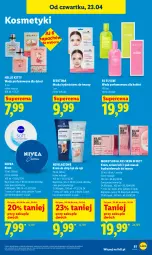 Gazetka promocyjna Lidl - Gazetka ważna od 23.04 do 26.04 - Gazetka - ważna od 26.04 do 26.04.2026 - strona 81 - produkty: Woda perfumowana, Nivelazione, Ser, Rum, Perfum, Serum, Krem do stóp, Dzieci, Woda, Maska, Nivea