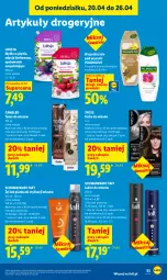 Gazetka promocyjna Lidl - Gazetka ważna od 23.04 do 26.04 - Gazetka - ważna od 26.04 do 26.04.2026 - strona 83 - produkty: Mydło w płynie, Palmolive, Schwarzkopf, Taft, Eleo, Syoss, Lakier do włosów, Mydło, Luksja, Lakier, Farba do włosów, Fa