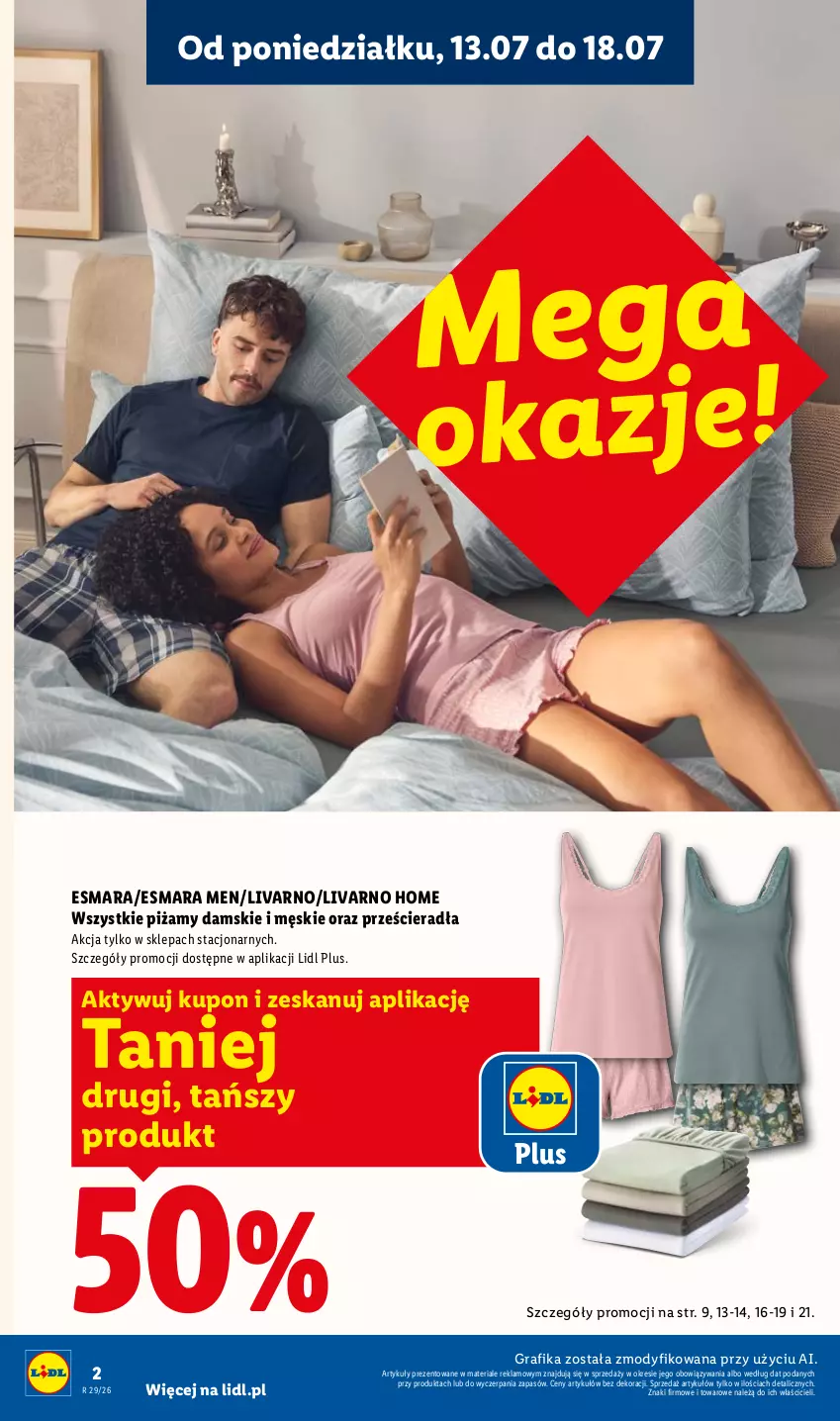 Gazetka promocyjna Lidl - Katalog ważny od 13.07 - ważna 13.07 do 18.07.2026 - strona 2 - produkty: Gra, Grafika, Ivar