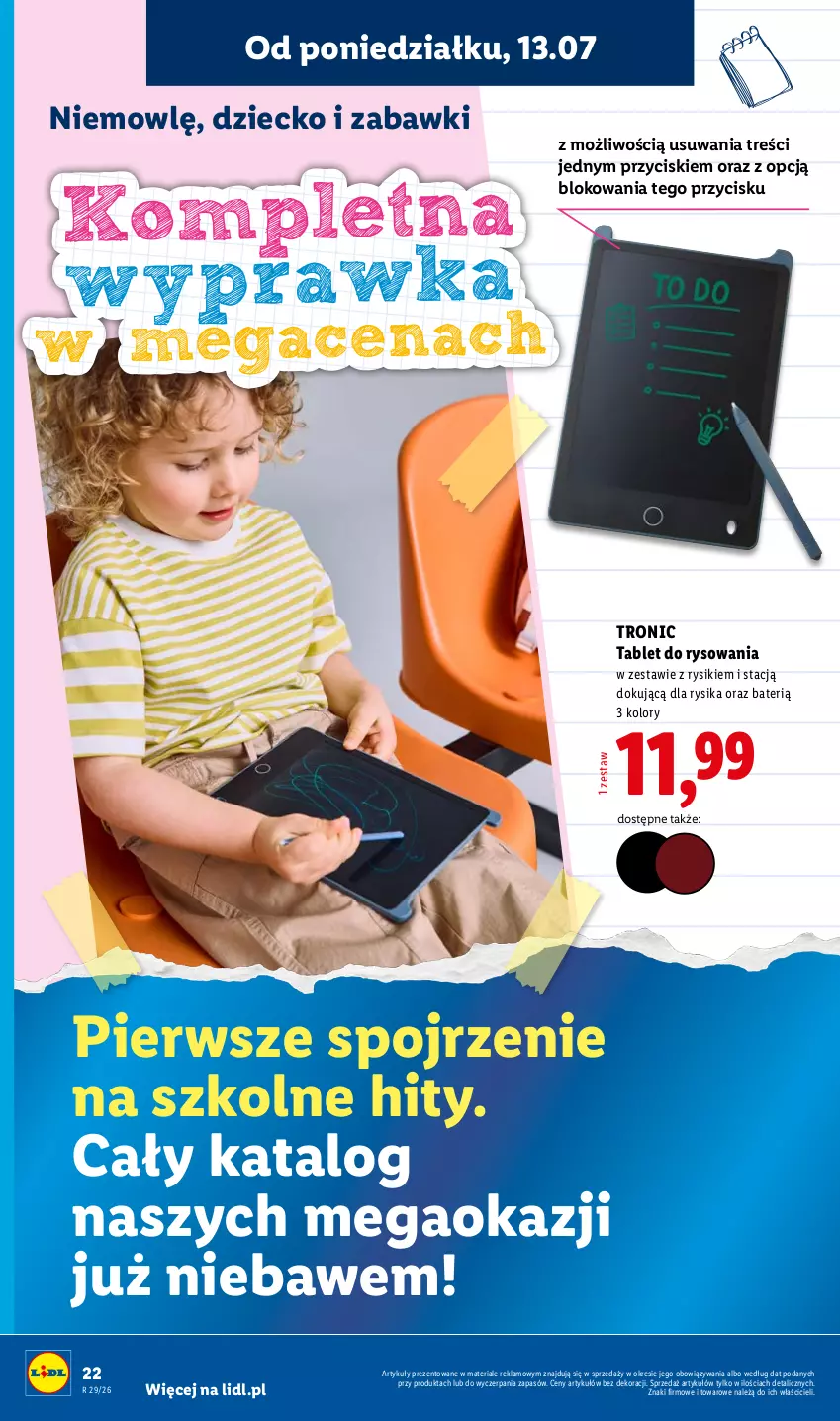 Gazetka promocyjna Lidl - Katalog ważny od 13.07 - ważna 13.07 do 18.07.2026 - strona 24 - produkty: Tablet