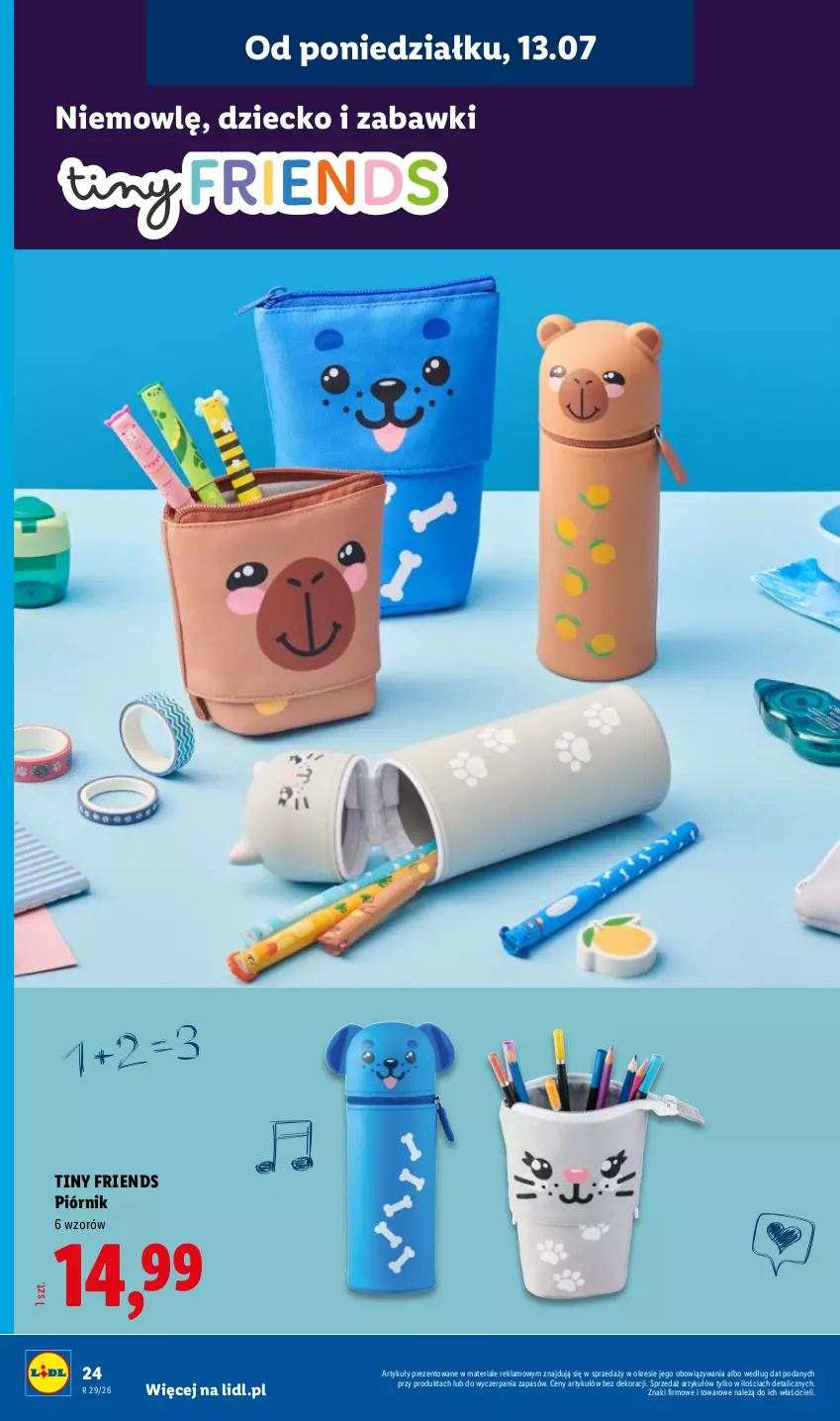 Gazetka promocyjna Lidl - Katalog ważny od 13.07 - ważna 13.07 do 18.07.2026 - strona 26 - produkty: Piórnik