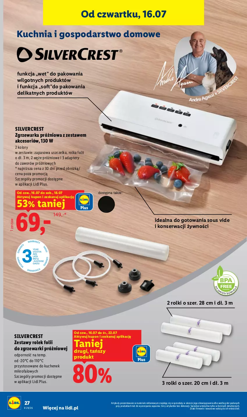Gazetka promocyjna Lidl - Katalog ważny od 13.07 - ważna 13.07 do 18.07.2026 - strona 32 - produkty: Fa, Kuchnia, LG, Por, Rolki, Ser, Silvercrest, Warka
