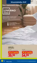 Gazetka promocyjna Lidl - Katalog ważny od 13.07 - Gazetka - ważna od 18.07 do 18.07.2026 - strona 10 - produkty: Ivar, Kołdra, LG