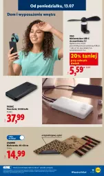 Gazetka promocyjna Lidl - Katalog ważny od 13.07 - Gazetka - ważna od 18.07 do 18.07.2026 - strona 15 - produkty: Ivar, Wycieraczka, Powerbank, Smartfon