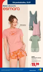 Gazetka promocyjna Lidl - Katalog ważny od 13.07 - Gazetka - ważna od 18.07 do 18.07.2026 - strona 17 - produkty: Moda, Piżama