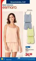 Gazetka promocyjna Lidl - Katalog ważny od 13.07 - Gazetka - ważna od 18.07 do 18.07.2026 - strona 18 - produkty: Moda, Piżama