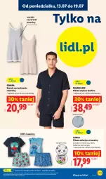 Gazetka promocyjna Lidl - Katalog ważny od 13.07 - Gazetka - ważna od 18.07 do 18.07.2026 - strona 23 - produkty: Sok, Spiderman, Avengers, Koszula nocna, Kosz, Koszula, Dzieci, Piżama