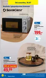 Gazetka promocyjna Lidl - Katalog ważny od 13.07 - Gazetka - ważna od 18.07 do 18.07.2026 - strona 38 - produkty: Silvercrest, Sok, Ser, Kuchnia, Taca, Kuchenka mikrofalowa, Fa