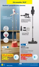 Gazetka promocyjna Lidl - Katalog ważny od 13.07 - Gazetka - ważna od 18.07 do 18.07.2026 - strona 40 - produkty: Teleskop, Odkurzacz, Philips, Rura, Kuchnia, Pojemnik, Stojąca parownica do ubrań, Parownica
