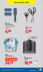 Gazetka promocyjna Lidl - Katalog ważny od 13.07 - Gazetka - ważna od 18.07 do 18.07.2026 - strona 41 - produkty: Pochłaniacz wilgoci, Ubrania, Noż, Wieszak, LG