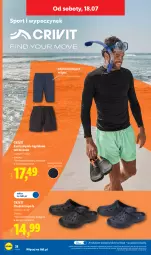 Gazetka promocyjna Lidl - Katalog ważny od 13.07 - Gazetka - ważna od 18.07 do 18.07.2026 - strona 44 - produkty: Por, Szorty, Dres, Sport, LG
