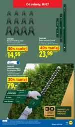 Gazetka promocyjna Lidl - Katalog ważny od 13.07 - Gazetka - ważna od 18.07 do 18.07.2026 - strona 49 - produkty: Parkside, Noż, Nożyce